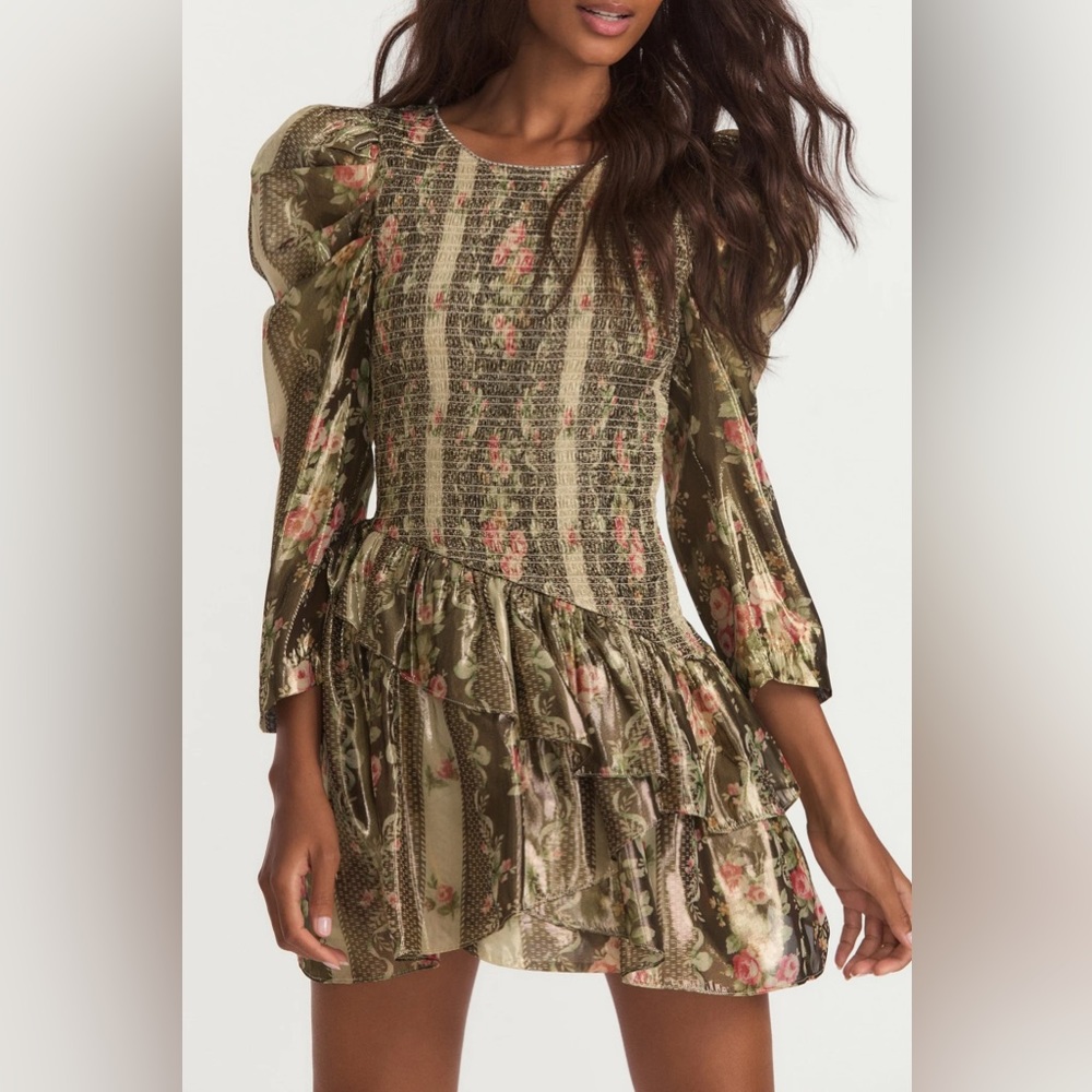 LoveShackFancy Greenwich Mini Dress - Picture 4 of 11
